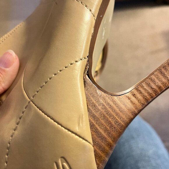 Somethin' Else from Skechers Light Beige/Cream Ankle Booties, Size 7 - Picture 16 of 16